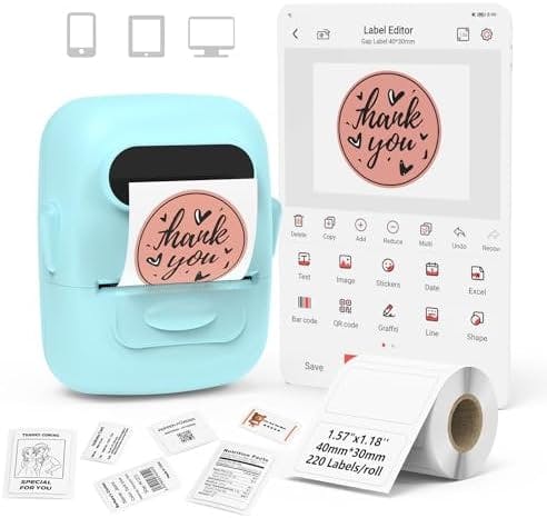 Mini Bluetooth Label Maker
