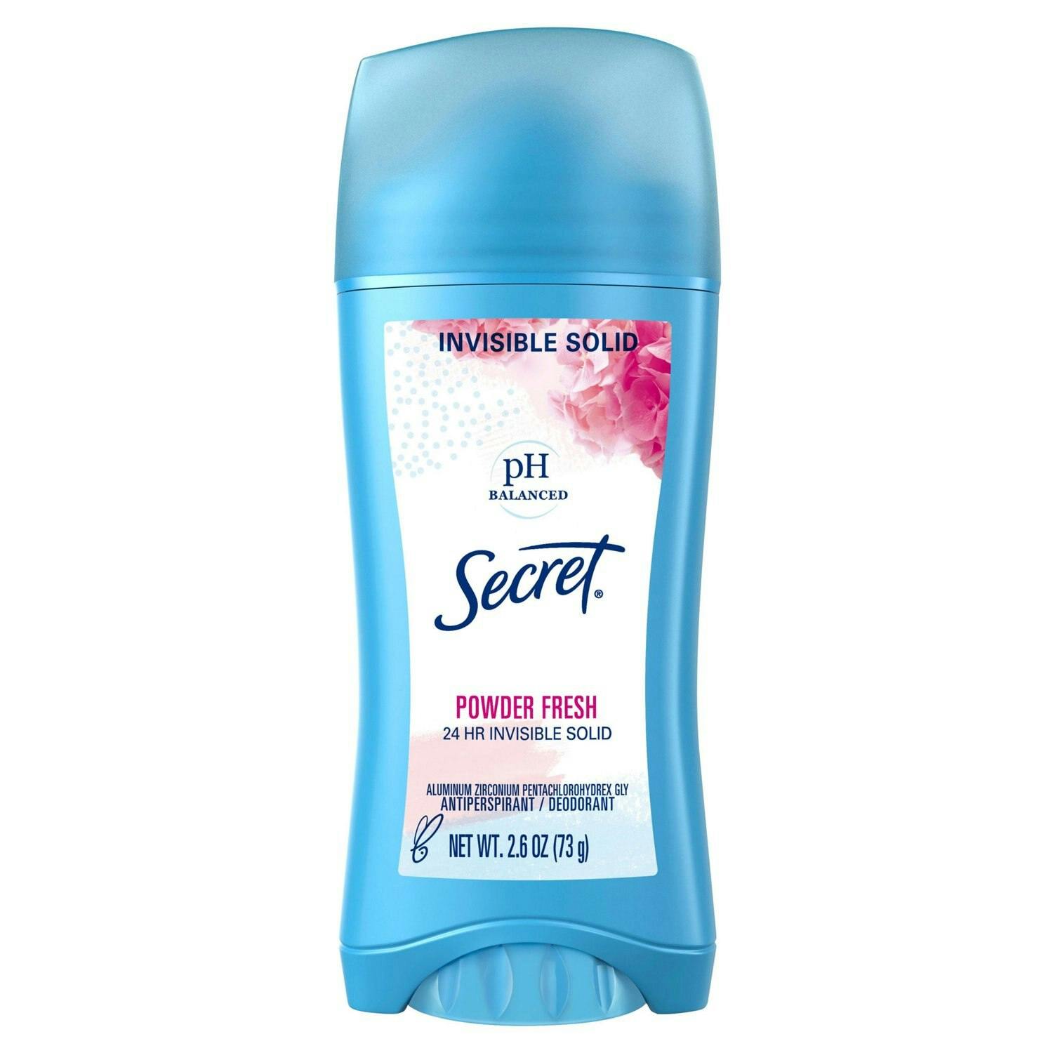 2 Secret Antiperspirant Deodorants