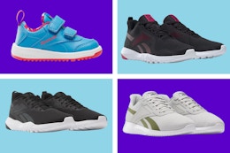 Reebok Sneakers at Shop Simon: Prices as Low as $8 for Kids, Adults' $16 card image
