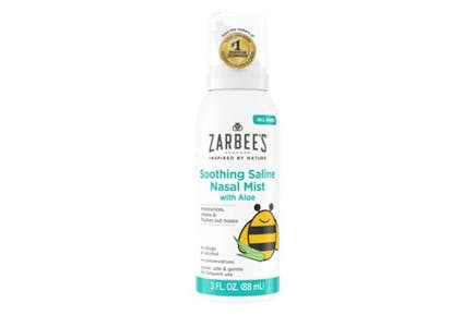 Zarbee's Soothing Saline Nasal Mist