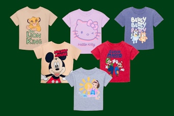 Walmart toddler character tees