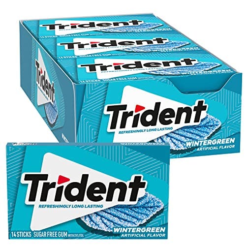 Trident Wintergreen Gum 12-Pack