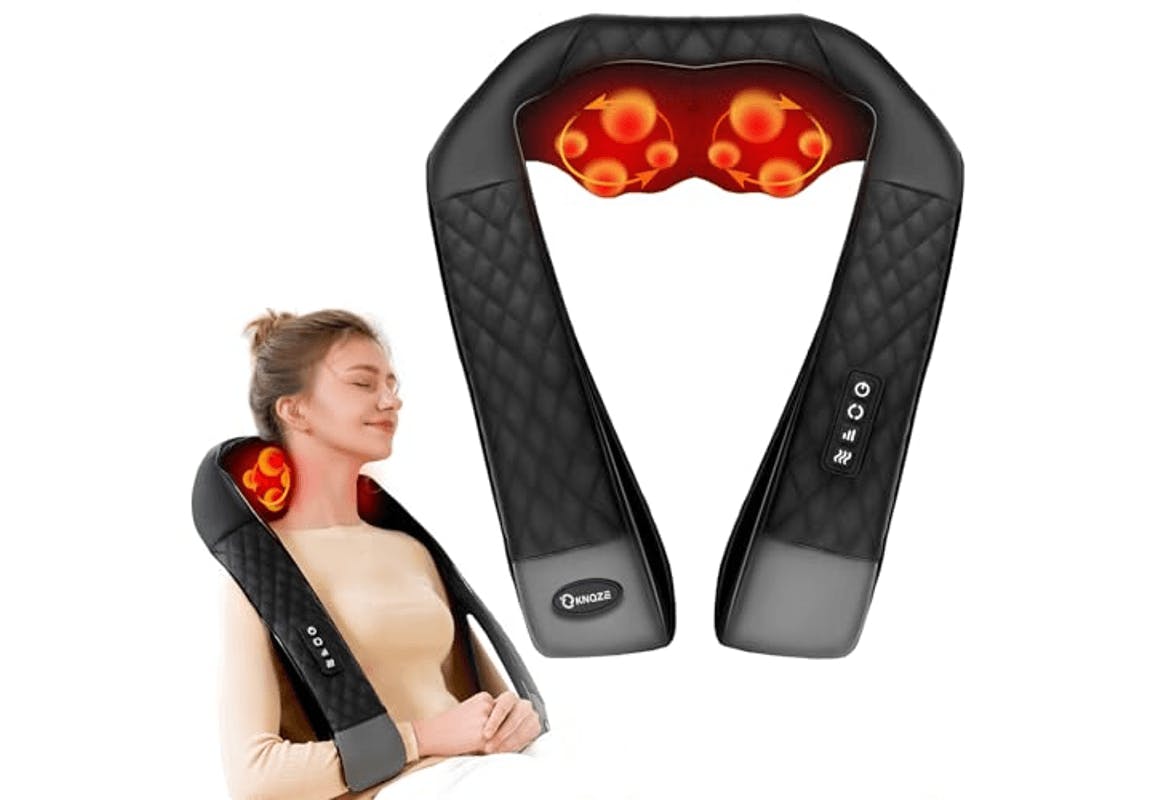 Neck and Back Massager With Heat