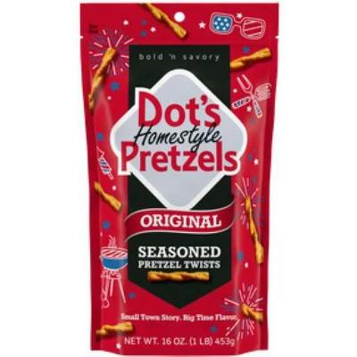 2 Dot's Homestyle Pretzels Bags