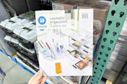 Cosmetic Organizer Set, Just $20 at Costco on Clearance card image