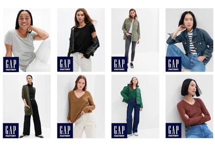 8 Gap Factory Clothing Items