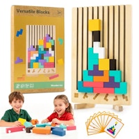 Kids' Wooden Blocks Puzzle