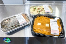 costco premade sides loaded mashed potatoes mashed sweet potatoes green bean casserole