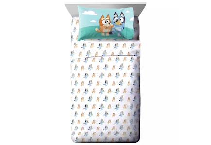 Bluey and Bingo Sheet Set