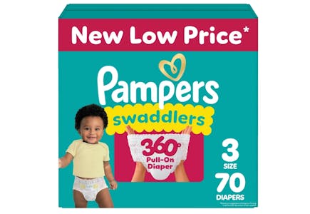 3 Pampers Diapers Boxes