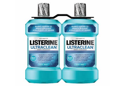 Listerine Mouthwash 2-Pack