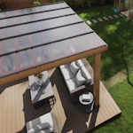 Pergola Roof Panel Kit
