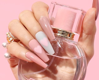 Nude Pink + Grey Gel Nail Polish Set
