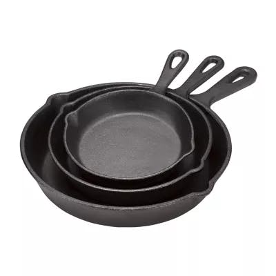 Cooks Cast Iron Fry Pan Set