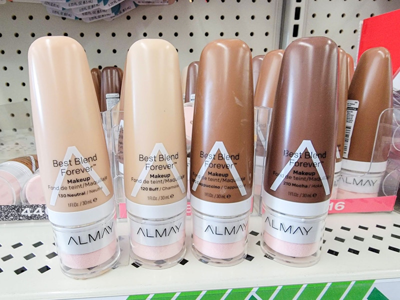 bottles of foundation