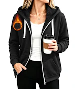 Women's Zip-Up Hoodie