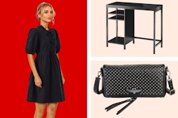 Women's dress, desk & Ed Hardy Bag