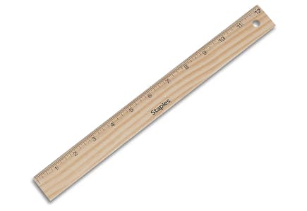 Staples Ruler