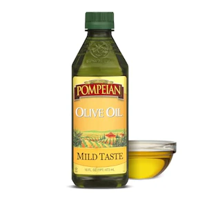 2 Pompeian Olive Oil Bottles