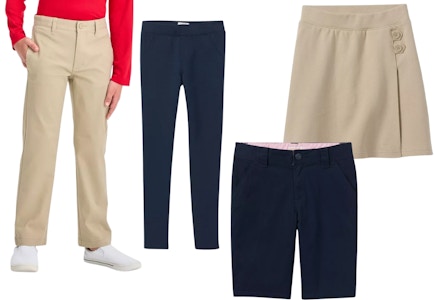 Cat & Jack Kids' Uniform Bottoms