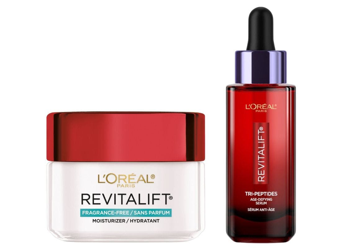 2 L'Oreal Paris Skincare Products
