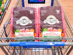 Supreme Dog Food (2 bags in Walmart shopping cart)