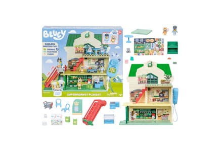 Bluey Supermarket Playset