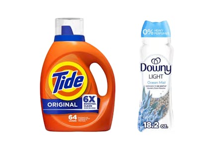 1 Tide + 1 Downy Product