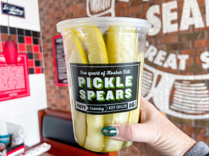 bucket of pickles