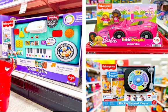 1 Day Only: Fisher-Price Toys Are Up to 62% Off at Target — Prices From $3 