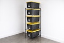 Project Source storage bin rack