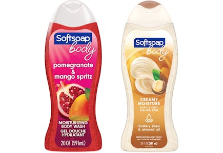 2 Softsoap Body Washes