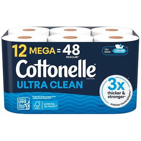 2 Cottonelle Toilet Paper Packs