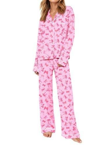 Ekouaer Women's Pajama Set