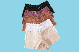 Women's Lace Boyshorts 5-Pack