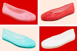 New $19 Women’s Jelly Flats at Target (Beats $140 Ancient Greek’s Flats) card image