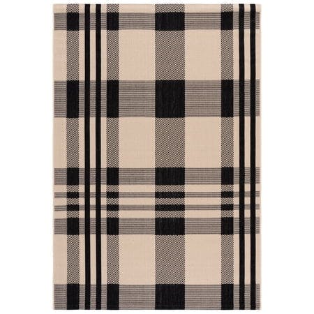 Plaid Indoor/Outdoor Area Rug