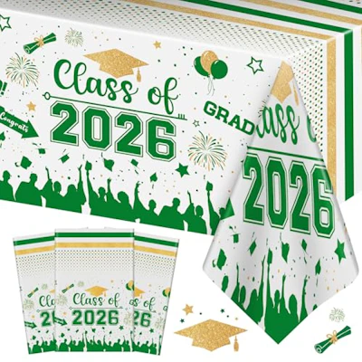 Graduation Tablecloth, 54 in x 108 in
