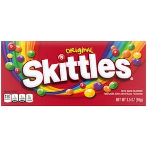 6 Skittles Theater Boxes