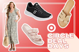 A New Day women's dress, Skechers, sandals