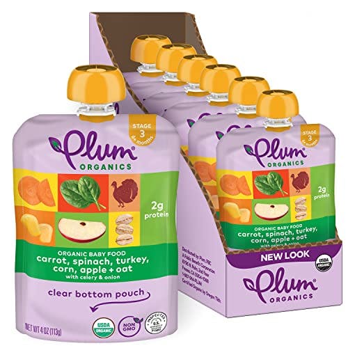 Plum Organics Baby Food 6-Pack