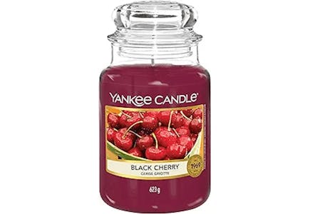 2 Yankee Black Cherry Candles