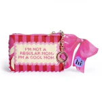 "I'm Not a Regular Mom" Keychain Pouch