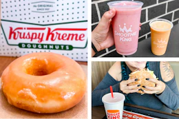 fourth of july food deals, krispy kreme, smoothie king, and burger king