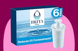 Brita Plus Water Filter 6-Pack, Only $17.62 After Amazon Coupon (Reg. $36) card image