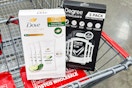 dove degree deodorants in shopping cart