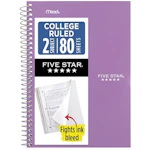 Five Star Spiral Notebook 12-Pack