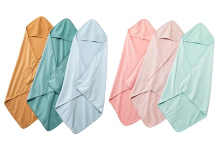 Cloud Island Baby Hooded Towel Set