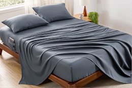 $12.99 Cooling Sheet Set for a Limited Time at Walmart (King Size Is $1 More) card image