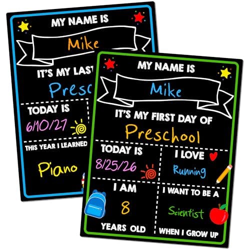 First Day of School Chalkboard